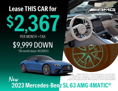 2023 Mercedes-Benz AMG® SL 63 4MATIC® Convertible